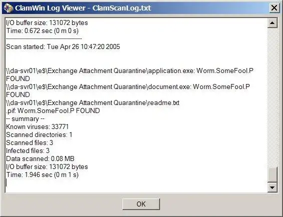 Download web tool or web app ClamWin