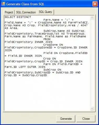 Download web tool or web app Class Generator for .Net