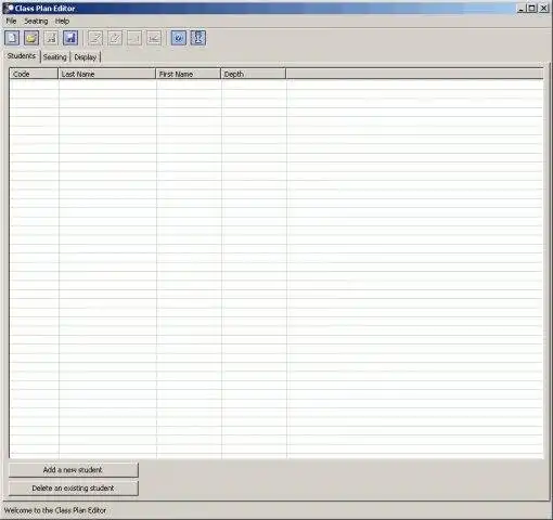 Download web tool or web app Class Plan Editor