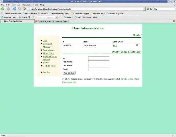 Download web tool or web app ClassSimple