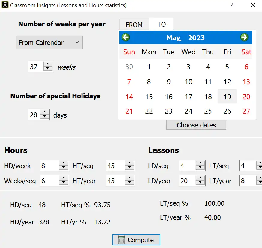 Download web tool or web app Classsroom-Insights