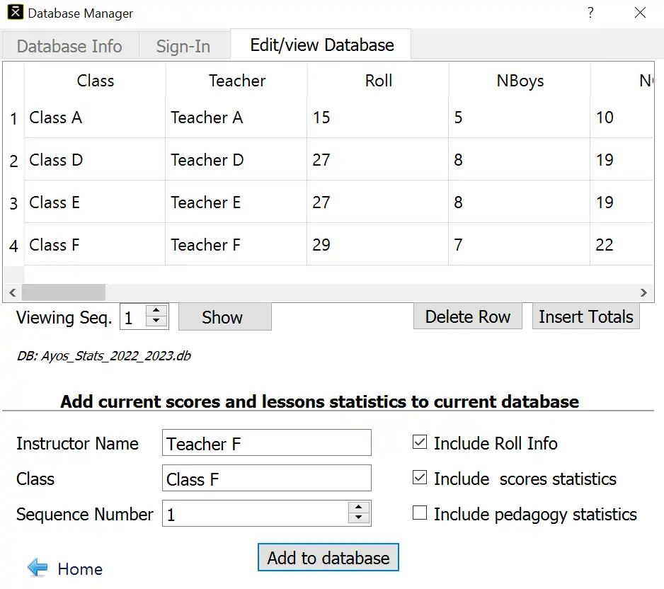 Download web tool or web app Classsroom-Insights