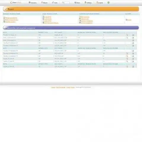 Download webtool of webapp clearBudget