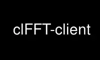 Esegui clFFT-client nel provider di hosting gratuito OnWorks su Ubuntu Online, Fedora Online, emulatore online Windows o emulatore online MAC OS