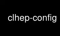 ດໍາເນີນການ clhep-config ໃນ OnWorks ຜູ້ໃຫ້ບໍລິການໂຮດຕິ້ງຟຣີຜ່ານ Ubuntu Online, Fedora Online, Windows online emulator ຫຼື MAC OS online emulator