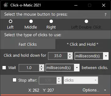 Download web tool or web app Click-o-Matic 2021
