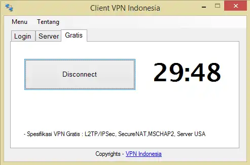 Download web tool or web app Client VPN Indonesia