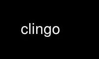 Run clingo in OnWorks free hosting provider over Ubuntu Online, Fedora Online, Windows online emulator or MAC OS online emulator