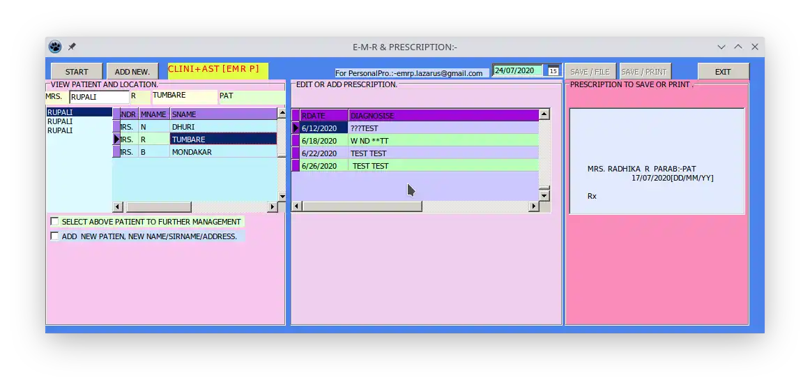 Download web tool or web app CLINI+AST
