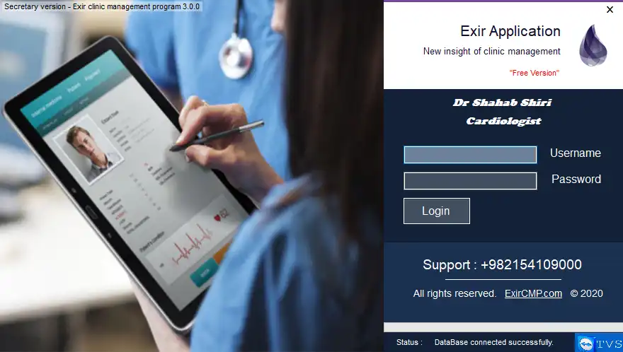 Download web tool or web app Clinic management program (Exir) - EMR