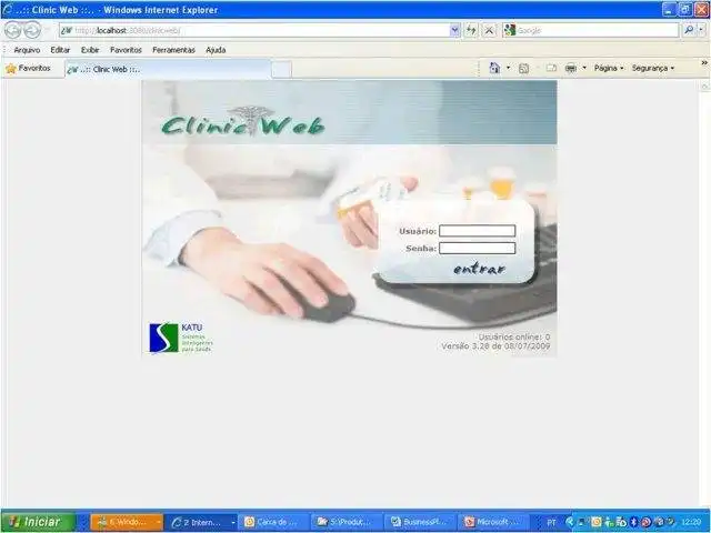 Unduh alat web atau aplikasi web ClinicWeb