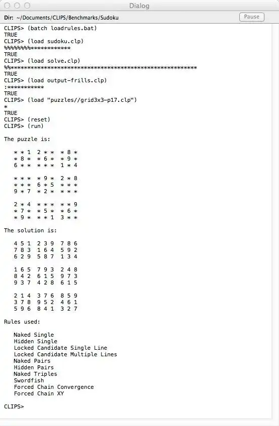 ดาวน์โหลดเครื่องมือเว็บหรือเว็บแอป CLIPS Rule Based Programming Language