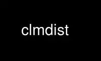 Jalankan clmdist dalam penyedia pengehosan percuma OnWorks melalui Ubuntu Online, Fedora Online, emulator dalam talian Windows atau emulator dalam talian MAC OS