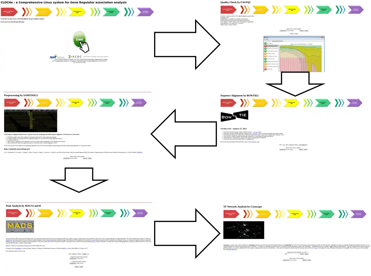 Download web tool or web app CLOCHe