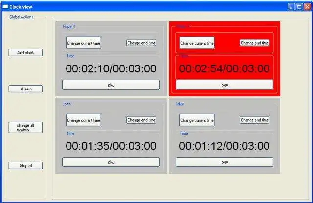 Mag-download ng web tool o web app Clock at time checker para tumakbo sa Linux online