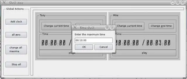 Baixe a ferramenta web ou o aplicativo web Clock and time checker para rodar no Linux online
