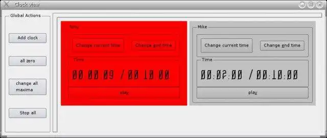 Muat turun alat web atau apl web Jam dan penyemak masa untuk dijalankan di Linux dalam talian