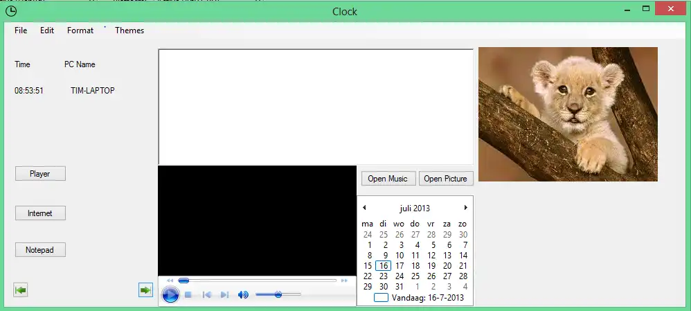 Download web tool or web app Clock