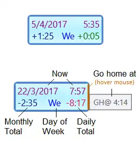 ابزار وب یا برنامه وب Clock-Wise را دانلود کنید