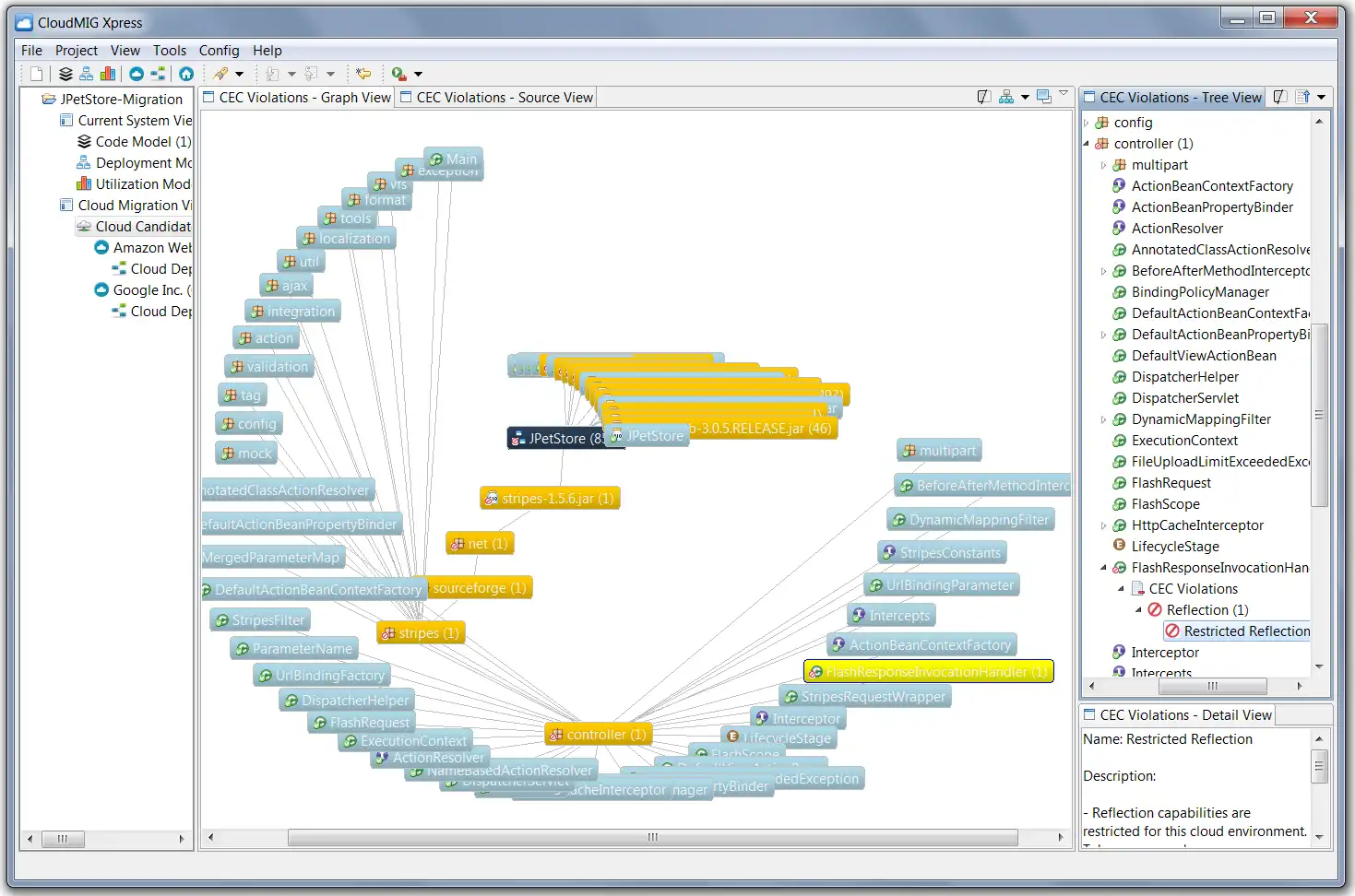 Download web tool or web app CloudMIG Xpress