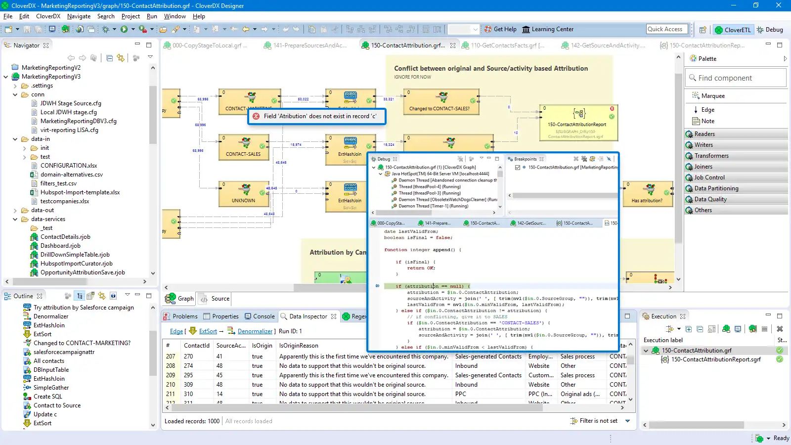 Download web tool or web app CloverDX