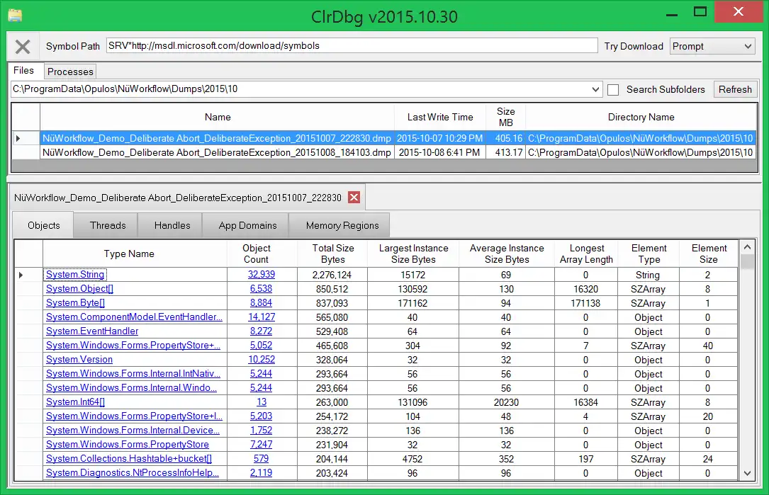 Télécharger l'outil Web ou l'application Web ClrDbg