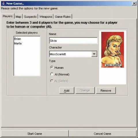 Download web tool or web app Cluedo to run in Linux online