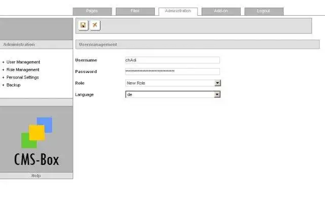 Mag-download ng web tool o web app cmsbox