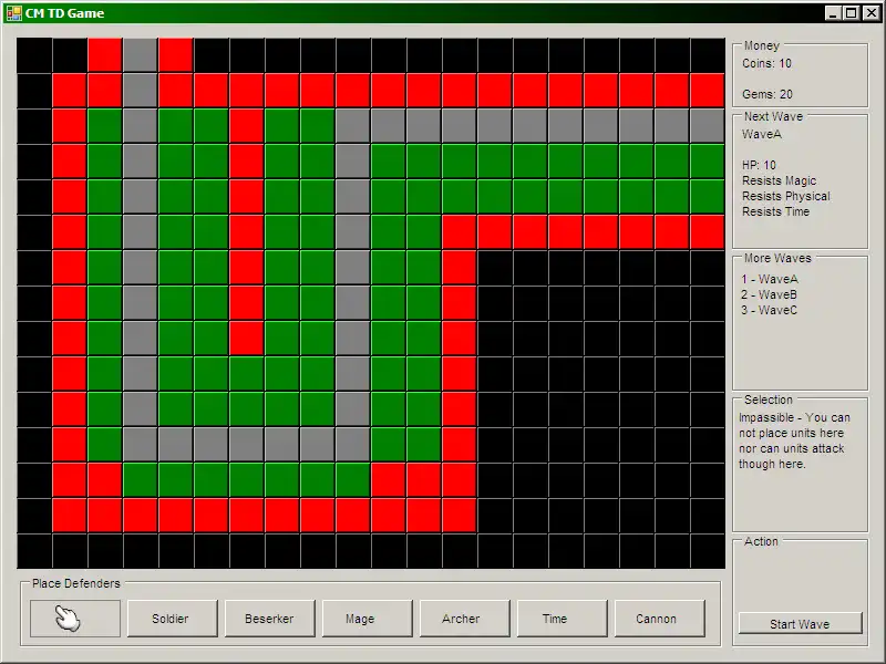 Téléchargez l'outil Web ou l'application Web CM TD Game pour l'exécuter sous Windows en ligne sur Linux en ligne