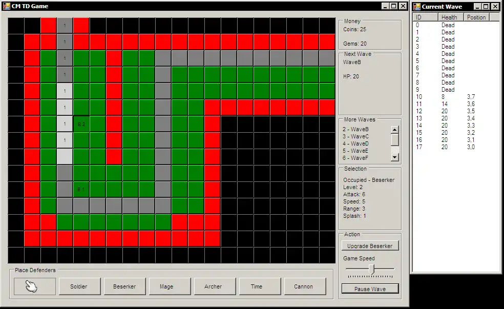 Baixe a ferramenta da web ou o aplicativo da web CM TD Game para rodar no Windows online no Linux online