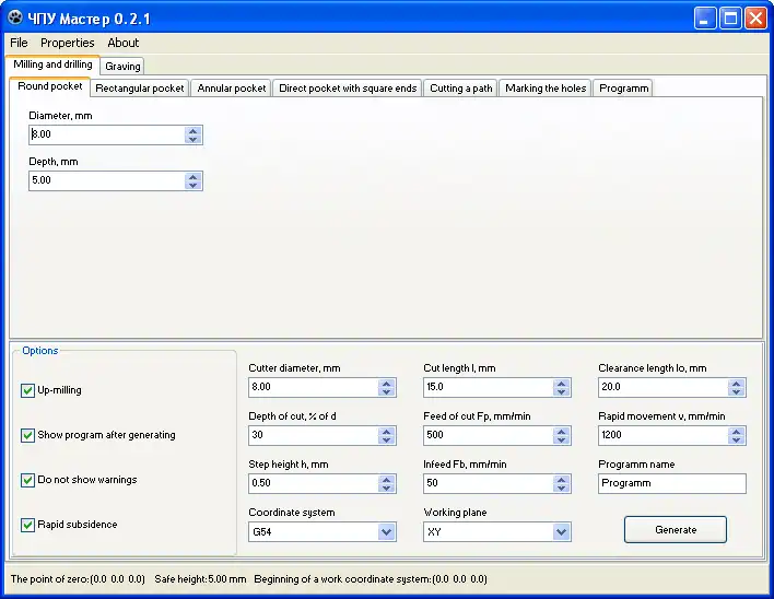 Scarica lo strumento Web o l'app Web CNC Master