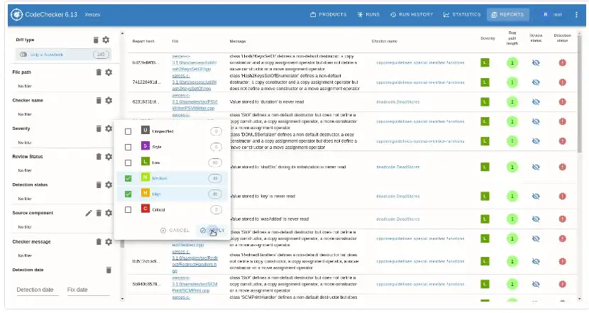 Pobierz narzędzie internetowe lub aplikację internetową CodeChecker