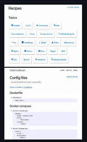 Téléchargez un outil Web ou une application Web Code Cookbook