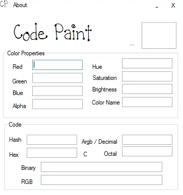 下载 Web 工具或 Web 应用 Code Paint