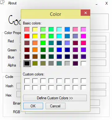 Pobierz narzędzie internetowe lub aplikację internetową Code Paint