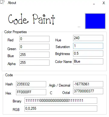 Scarica lo strumento Web o l'app Web Code Paint