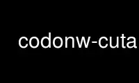 הפעל codonw-cutab בספק אירוח חינמי של OnWorks על אובונטו אונליין, פדורה אונליין, אמולטור מקוון של Windows או אמולטור מקוון של MAC OS