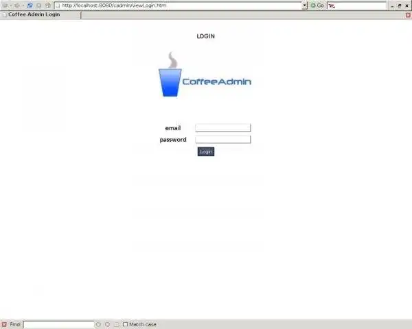 Download web tool or web app coffeeadmin