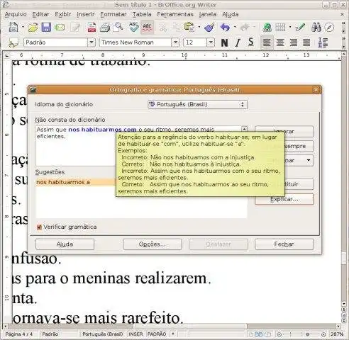 Mag-download ng web tool o web app CoGrOO: Open|LibreOffice Grammar Checker