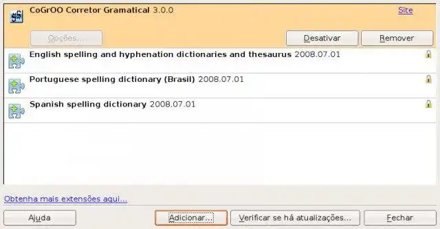 Tải xuống công cụ web hoặc ứng dụng web CoGrOO: Open | LibreOffice Grammar Checker để chạy trong Linux trực tuyến