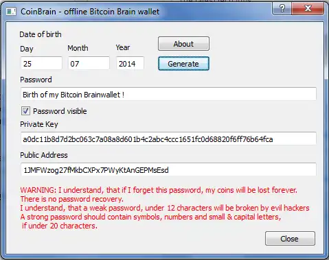 WebツールまたはWebアプリCoinBrainをダウンロードする