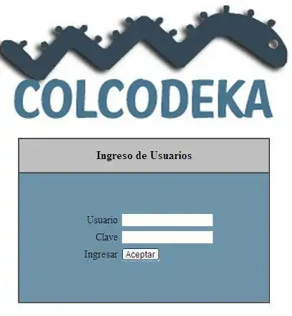 Download web tool or web app colcodeka