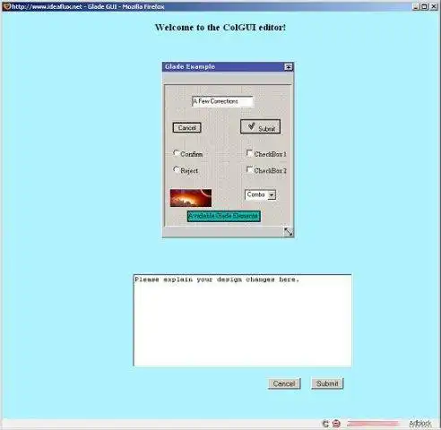 Download web tool or web app ColGUI