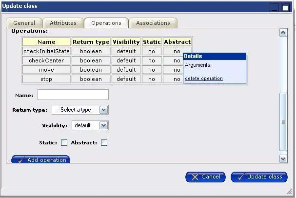 Web aracını veya web uygulamasını indirin Collaborative UML Designer