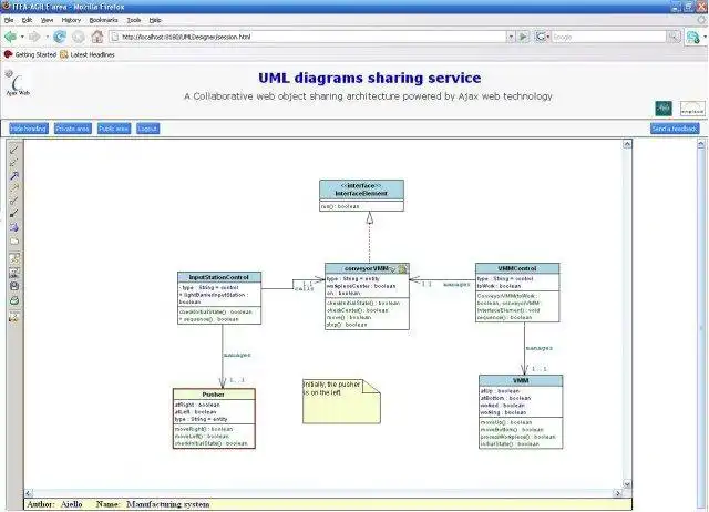 下载 Web 工具或 Web 应用程序协作 UML 设计器