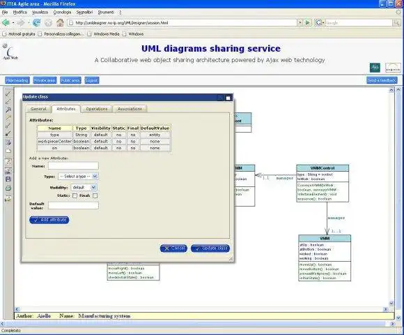 Download web tool or web app Collaborative UML Designer