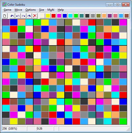 Web ツールまたは Web アプリのダウンロード Color Sudoku