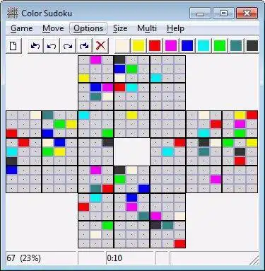 Web ツールまたは Web アプリのダウンロード Color Sudoku