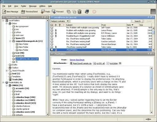 Download web tool or web app Columba