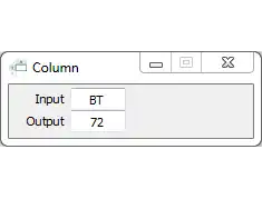 Download web tool or web app Column